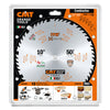 CMT 256.050.10 256-Series ITK Industrial Combination Saw Blade, 10-Inch x 50 Teeth 1FTG+4ATB, 5/8 Bore