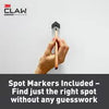 3M CLAW™ 45 lb. Drywall Picture Hanger With Spot Markers (3 pack)