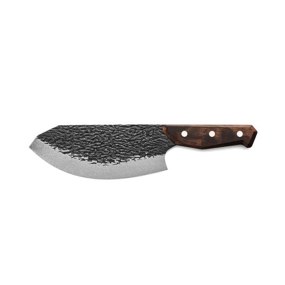 True Primal Forge Rocker Butcher Knife Rustic Cutlery (Rustic Cutlery)