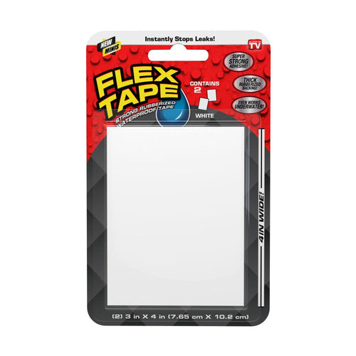 Flex Seal Flex Tape® Mini (3 x 4-In. 2 Pack, Black)