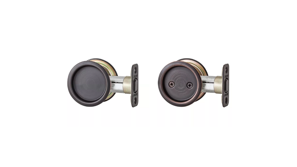 Kwikset 93340 - Round Pocket Door Lock - Waycross, GA - Lakeland