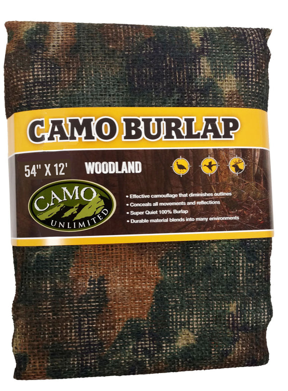 Camo Systems 9540 Burlap  Woodland 54