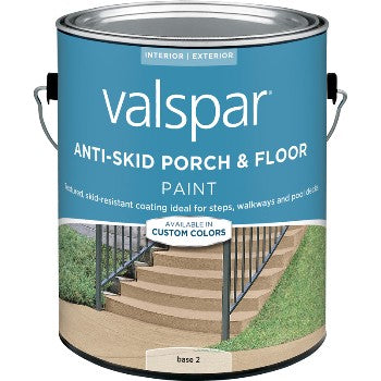 Valspar/McCloskey 024.0082032.007 Anti-Skid Porch & Floor Paint, Base 2 ~ Gallon