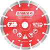 Diablo 7 In. Segmented Rim Dry/Wet Cut Diamond Blade