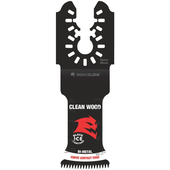 Diablo Universal Fit 1-1/4 In. Bi-Metal Oscillating Blade for Clean Wood (3-Pack)