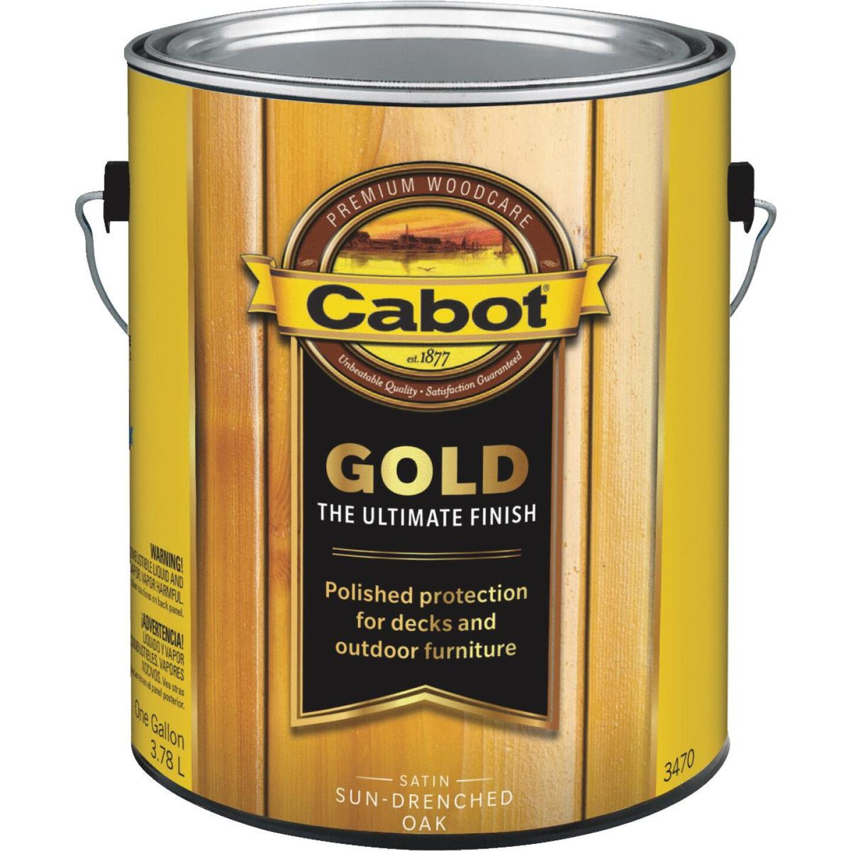 Cabot Gold Exterior Stain, SunDrenched Oak, 1 Gal. Waycross, GA