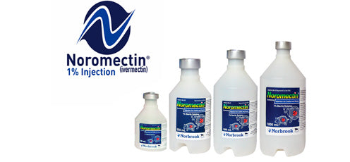 Noromectin® (Ivermectin) 1% Injection for Cattle and Swine (50 mL)