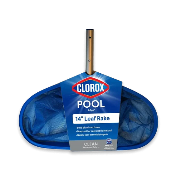 Clorox Pool & Spa Leaf Rake – Easy Push&Click