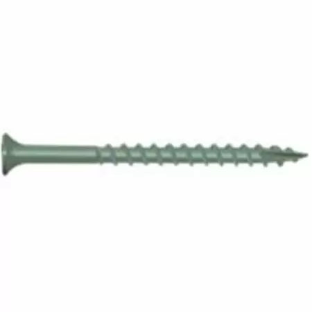 National Nail 3-1/2 in. #10 ProTech Green Premium Star Drive Bugle-Head Deck Screws