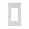 Eaton Cooper Wiring Decorator / GFCI Wallplate, White 1 Gang (White, 1 Gang)