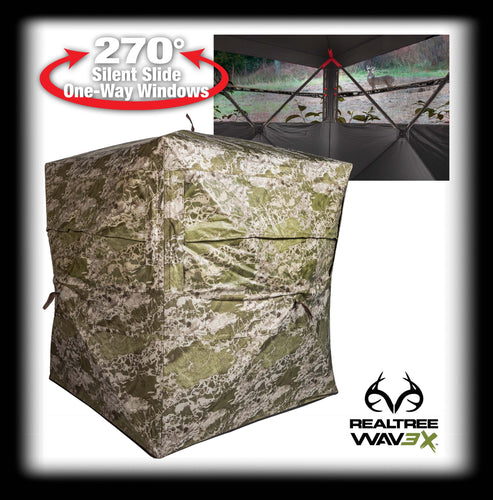 Primal Outdoors Vision 270 Deluxe One-Way, See-Through Ground Blind