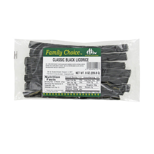 Family Choice 1118 Licorice Classic Black Flavor