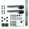 Renin Spectrum Bent Strap Barn Door Hardware Kit