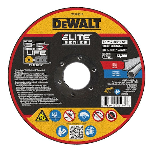 Dewalt Elite Series™ Cutting Wheels