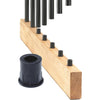 Deckorators Black Plastic Classic Baluster Connector (20-Pack)