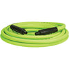 Flexilla 3/8 In. x 25 Ft. Polymer-Blend Air Hose with 1/4 In. MNPT Fittings