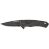 Milwaukee Hardline 2-1/2 In. Smooth Blade Black Pocket Knife