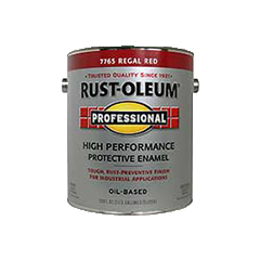 Rust-Oleum® Protective Enamel Brush-On Paint Gloss Regal Red (Gallon, Regal Red)