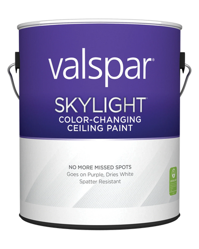 Valspar® Skylight® Color-Changing Ceiling Paint Flat 	1 Gallon Ultra White