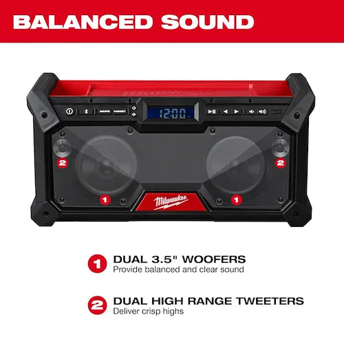 Milwaukee M18™ Bluetooth® Jobsite Radio (18V)