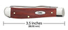 Case Smooth Chestnut Bone Mini Trapper