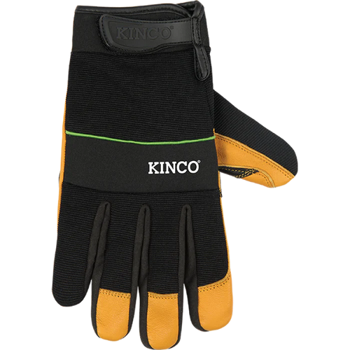 Kinco Pro™ Premium Grain Goatskin & Synthetic Hybrid with Pull-Strap (Large)