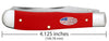 Case American Workman Smooth Red Synthetic CS Trapper (Red Synthetic)