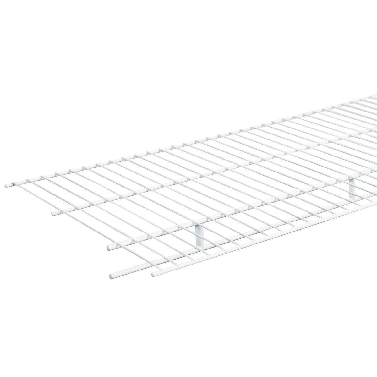 ClosetMaid 6 Ft. W. x 16 In. D. Ventilated Wire Shelf & Rod, White ...