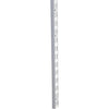 Knape & Vogt 82 Series 48 In. White Steel Heavy-Duty Double-Slot Shelf Standard