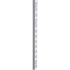 Knape & Vogt 82 Series 78 In. White Steel Heavy-Duty Double-Slot Shelf Standard