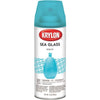 Krylon 12 Oz. Frosted Sea Glass Finish Spray Paint, Aqua