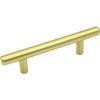 Laurey 3 In. Satin Brass Center-To-Center Steel T-Bar Pull