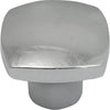 Laurey Aventura 1-1/2 In. Polished Chrome Square Knob