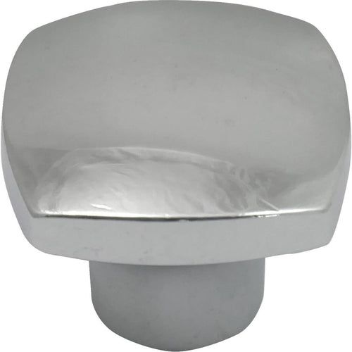 Laurey Aventura 1-1/2 In. Polished Chrome Square Knob