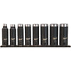 Milwaukee Shockwave Standard 3/8 In. Drive 6-Point Deep Impact Driver Set (8-Piece)