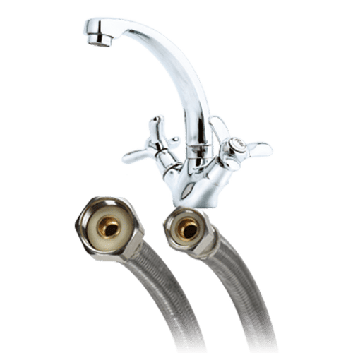 Fluidmaster Faucet Water Supply Connector 3/8 x 1/2 x 20