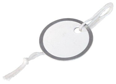 1-1/4  WHITE PAPER TAGS