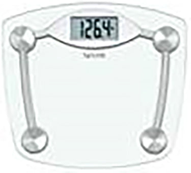 BATH SCALE DIGITAL GLASS/CHROME