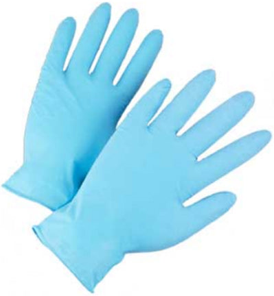 GLOVE NITRILE POWDERED XLG 100/BOX