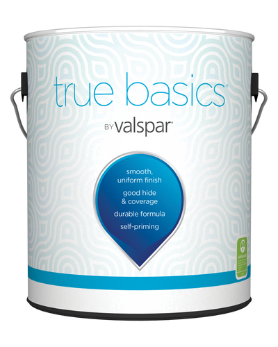 Valspar True Basics Flat Interior Paint 1 gal White