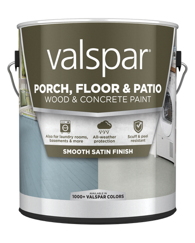 Valspar® Latex Satin Porch, Floor & Patio Paint 1 Gallon White