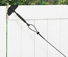 National Hardware Anti-Sag Gate Kit, Black