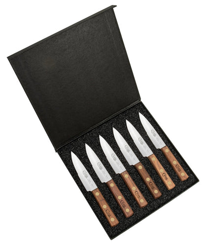 Case Household Cutlery Steak Knife Set (Solid Walnut)