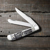 Case War Series Enduring Freedom Embellishment Smooth Natural Bone Trapper