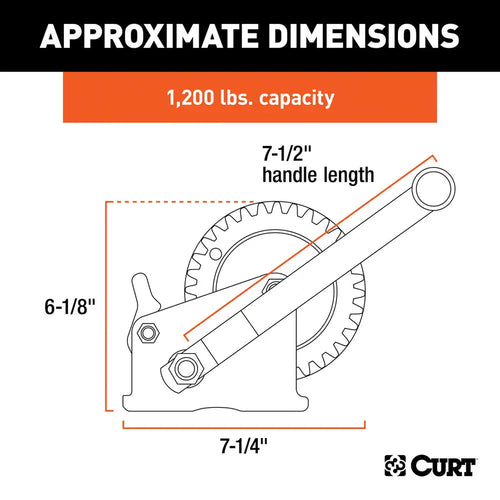 Curt Crank Hand Winch