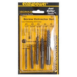 Screw Extractor Set, 5-Pc.