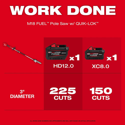 Milwaukee M18 FUEL™ Pole Saw w/ QUIK-LOK™