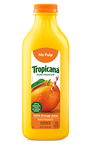 Tropicana Pure Premium®  Original (No Pulp) Orange Juice