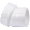 Genova Products PVC DWV 22-1/2° Street Elbow