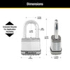 Master Lock Magnum® Laminated Steel Padlock